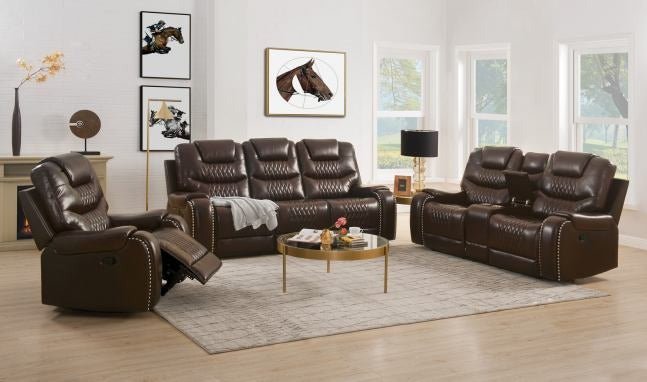 Mikkel Manual Leatherette Recliner - Torque India
